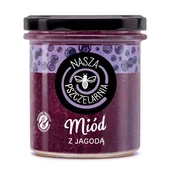 Miód - Miód z jagodą Nasza Pszczelarnia 420g - miniaturka - grafika 1