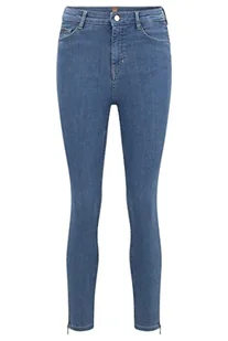 BOSS Damskie spodnie jeansowe, jasnoniebieski, 32 - Spodnie damskie - miniaturka - grafika 1