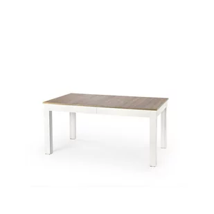 Stół Rozkładany 160-300 x 90 x 76 Seweryn Dąb Sonoma / Biały Halmar - Stoły - miniaturka - grafika 1