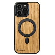 Etui i futerały do telefonów - Drewniane Etui Bewood iPhone 14 Pro Max Dąb MagSafe - miniaturka - grafika 1