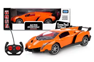 Auto Zdalnie Sterowane Samochód Rc Duży Led Pilot - Zabawki interaktywne dla dzieci - miniaturka - grafika 1