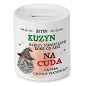Skarbonki - Dla Elektryka Skarbonka na Urodziny na Prezent z Nadrukiem ze Zdjęciem + Opakowanie na prezent (wzór 02) - miniaturka - grafika 1