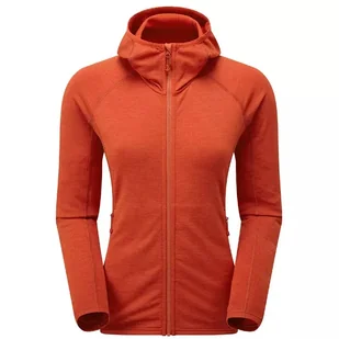 Bluza z kapturem MONTANE W Protium Hoodie saffron red M - Kurtki i kamizelki sportowe damskie - miniaturka - grafika 1