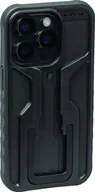Etui i futerały do telefonów - Topeak TOPEAK POKROWIEC RIDECASE FOR iPHONE 15 PRO BLACK/GRAY - miniaturka - grafika 1