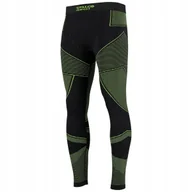 Pozostała odzież narciarska - BIELIZNA TERMOAKTYWNA KALESONY MĘSKA WOLVERIN CZARNY 2XL/3XL STALCO - miniaturka - grafika 1