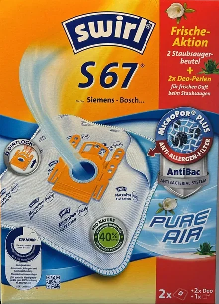 Worek do odkurzacza syntetyczny S67 2 szt.