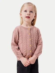 NAME IT Kardigan 13233051 Różowy Regular Fit - Swetry dla chłopców - miniaturka - grafika 1