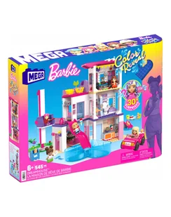 MEGA BLOKS Barbie Domek Marzeń DreamHouse Zestaw klocków HHM01 p4 MATTEL - Klocki - miniaturka - grafika 1