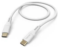 Kable USB - Hama Flexible, USB-C - USB-C, 1,5m biały - miniaturka - grafika 1
