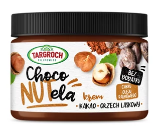 Krem z orzechów laskowych i kakao "crunchy" 300 g "Targroch" 1 szt. - Masło i margaryna - miniaturka - grafika 1
