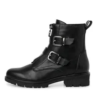 Kozaki damskie - Tamaris Damskie kozaki 1-1-25408-41 Chelsea, black uni, 41 EU - miniaturka - grafika 1
