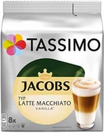 Kawa w kapsułkach i saszetkach - Kapsułki Do Tassimo Jacobs Latte Macchiato Vanilla Kawa Waniliowa 3x8 Szt - miniaturka - grafika 1