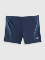 Kąpielówki męskie - 4F Kąpielówki męskie - granatowe XL - miniaturka - grafika 1