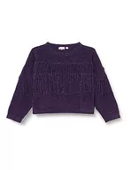 Swetry damskie - ocy Sweter damski 82733711, ciemnofioletowy, XL/XXL, ciemnoliliowy, XL-XXL - miniaturka - grafika 1
