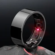 Smartband - Iuhfsifs Smart Ring 4. gen. Certyfikowany przez Sgs Czarny rozmiar 10 - miniaturka - grafika 1