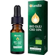 Suplementy naturalne - Olandia Olejek konopny 10 % (1000 mg fitoskładników) Suplement diety 10 ml Bio - miniaturka - grafika 1