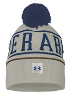 Czapki damskie - Under Armour Czapka "Halftime Pom" w kolorze szarym - miniaturka - grafika 1