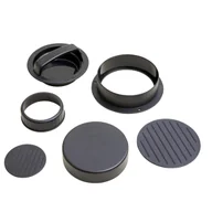 Akcesoria do grilla - Naterial Prasa do burgerów do grilla 12.5cm - miniaturka - grafika 1