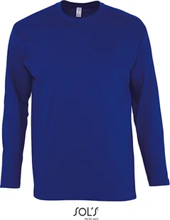 SOLs 11420 Koszulka męska Monarch z długim rękawem - Kolor: Ultramaryna - Rozmiar: 3XL - Koszulki męskie - miniaturka - grafika 1