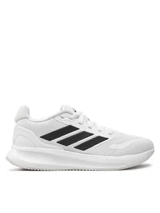 adidas Sneakersy Runfalcon 5 J IE8593 Biały - Buty dla dziewczynek - miniaturka - grafika 1