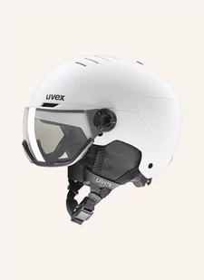 Uvex Kask Narciarski Wanted Visor V weiss - Kaski narciarskie - miniaturka - grafika 1