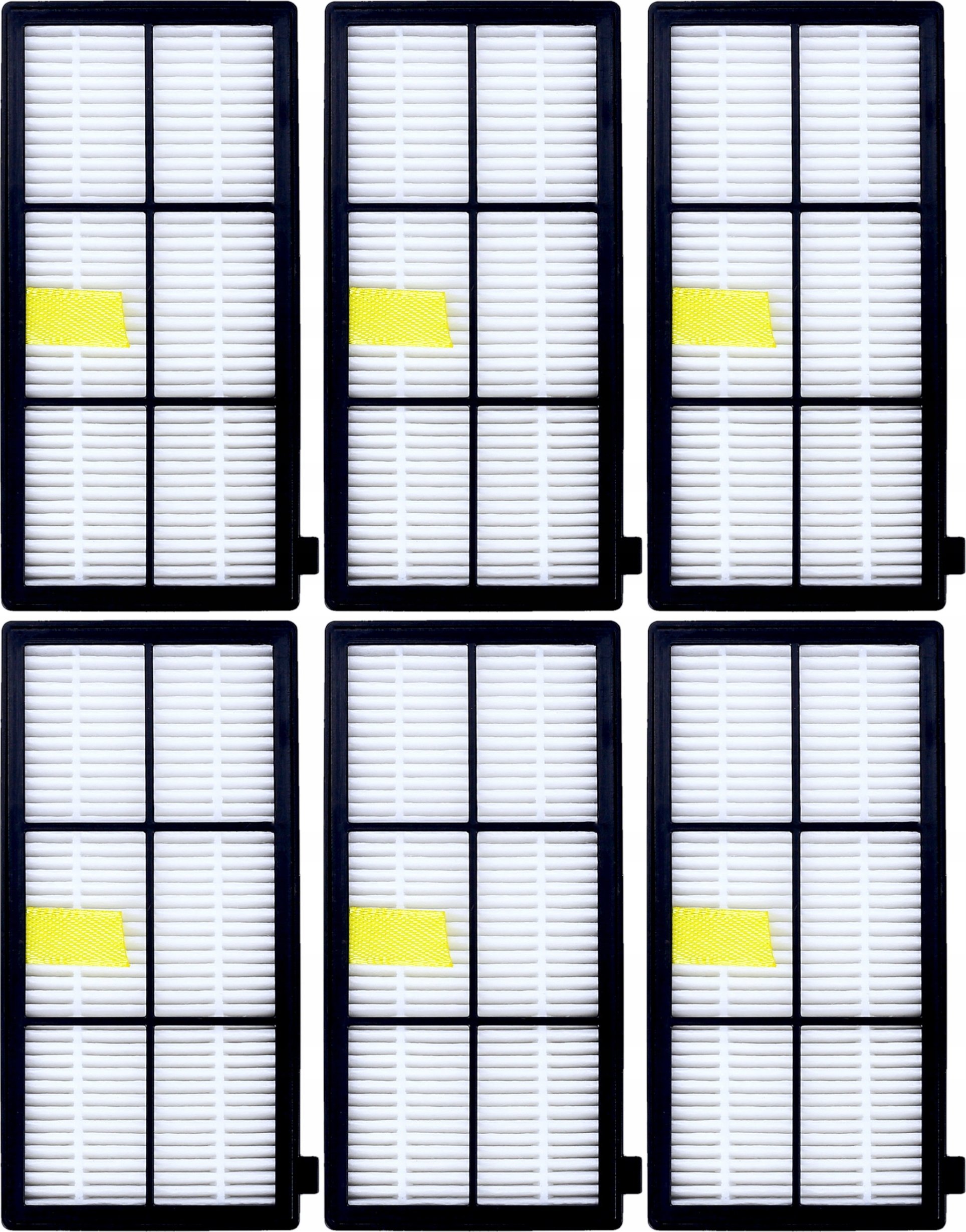 Wymienny filtr Hepa 6 sztuk Do odkurzacza Irobot Roomba seria 800 / 900 805 865 870 871 876 880 960 965 966 980 Filtry do odkurzaczy, akcesoria Do Roomba