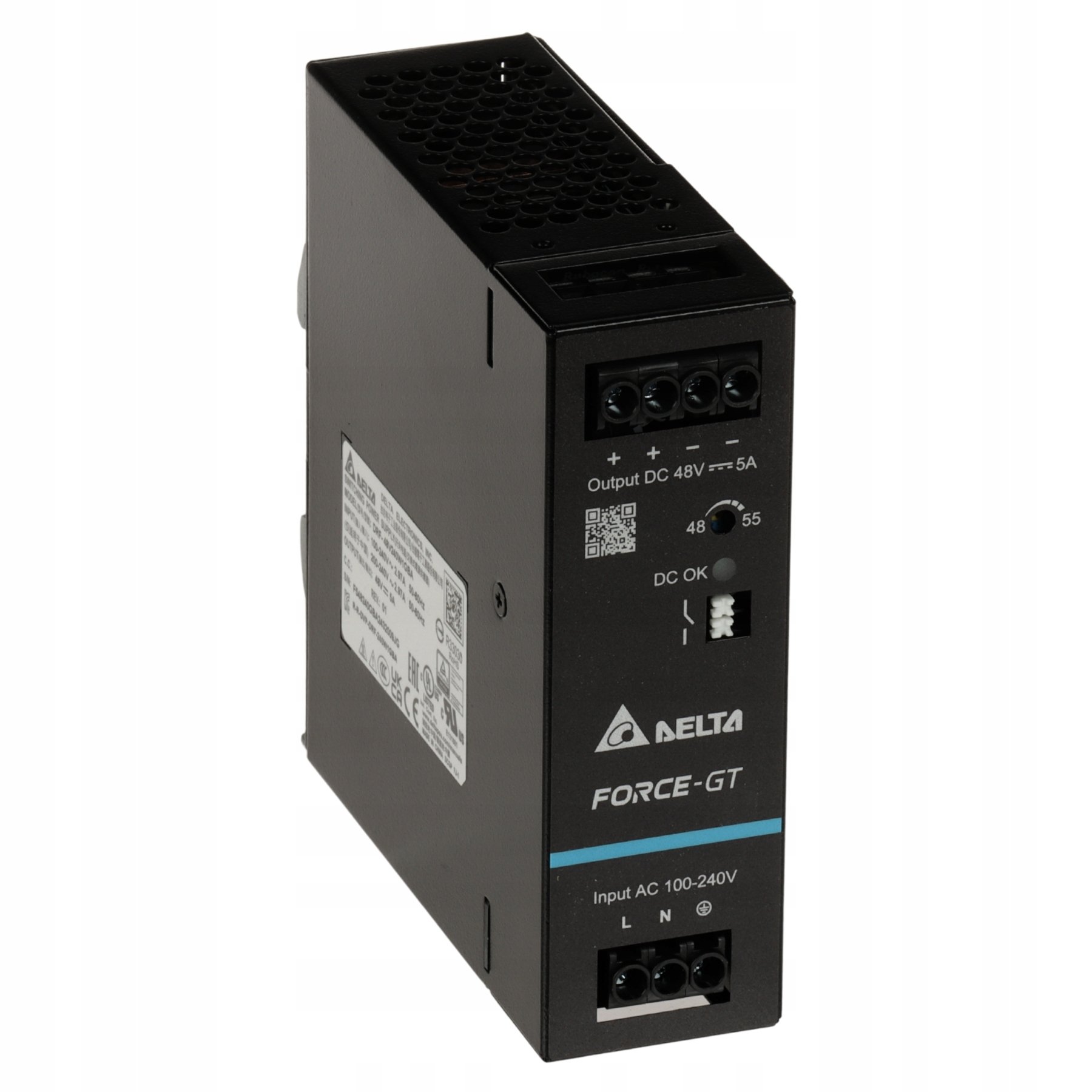 Delta Electronics Zasilacz Impulsowy DRF-48V240W1GBA Force-gt (1 Faza)