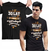 Gadżety dla niej i dla niego - Koszulka na urodziny na 30 TRZYDZIESTE urodziny 30 LAT i wciąż na oryginalnych częściach - miniaturka - grafika 1
