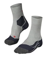 Skarpetki damskie - FALKE Kobiety Skarpety do biegania RU3 , Tworzywo syntetyczne, 1 Para, Szary (Light Grey 3406); 37-38 - miniaturka - grafika 1