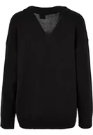 Swetry damskie - Urban Classics Damski kardigan damski Big Oversized Cardigan Black L, czarny, L - miniaturka - grafika 1