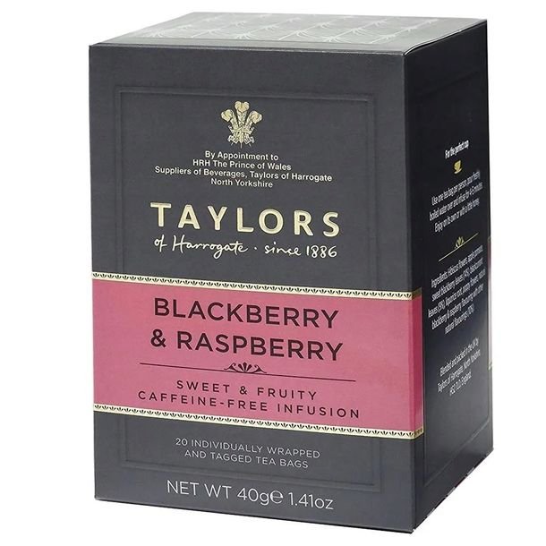 Taylors of Harrogate Herbata owocowa Jeżyna Malina 20 kopert
