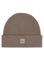 Czapki damskie - Calvin Klein Czapka Chunky K60K612584 Beżowy - miniaturka - grafika 1