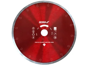 Dedra Tarcza diamentowa HRD GRES H1065E 1601do1700-24-uniw - Tarcze do pił - miniaturka - grafika 2