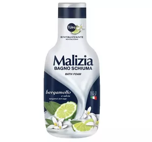 Malizia Bagno Schiuma Bergamotto - Płyn do kąpieli Bergamota (1 L) 893C-544576 - Kosmetyki do kąpieli - miniaturka - grafika 1