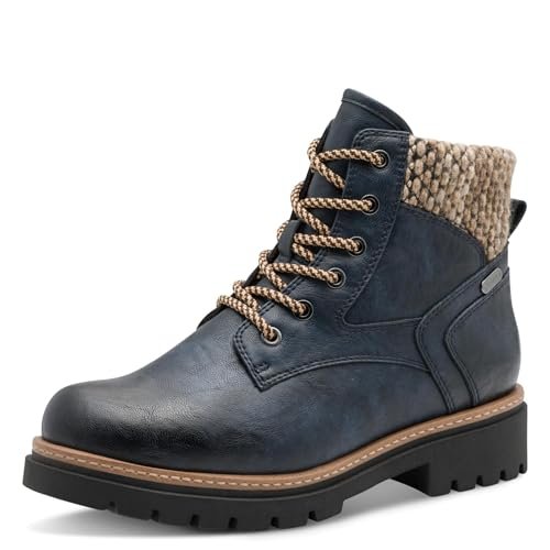 Marco Tozzi Damskie 2-26266-45 modne kozaki, Navy Comb, 37 EU, Navy Comb., 37 EU