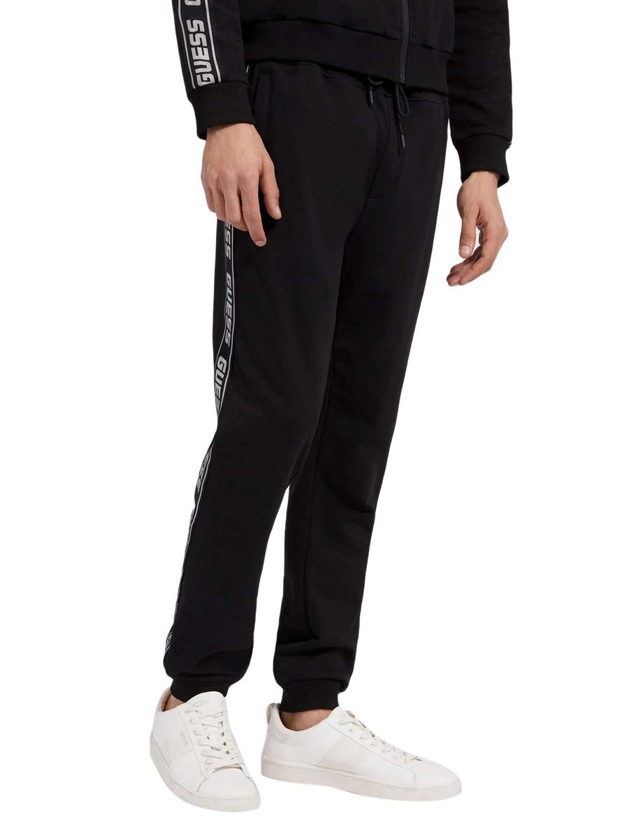Guess Spodnie Męskie Dresowe New Arlo Long Pant Black Z2Yb19K6Zs1 Jblk L