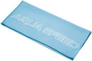 Pływanie - Aqua Speed Ręcznik Dry Flat 200g 50x100 jasny niebieski 02/155 - miniaturka - grafika 1