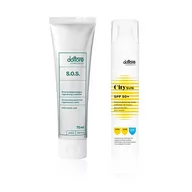 Zestawy kosmetyków damskich - DOTTORE Zestaw S.O.S. krem regenerujący 75ml + City SUN krem przeciwzmarszczkowy z SPF50+ 50ml - miniaturka - grafika 1