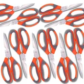 Nożyczki - Nożyczki pomarańczowe - 10 sztuk - miniaturka - grafika 1