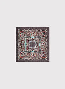 Dwustronna poszetka męska paisley - Dodatki do ubrań - miniaturka - grafika 1