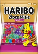 Żelki - Haribo Złote Misie Wild Berry 80g - miniaturka - grafika 1