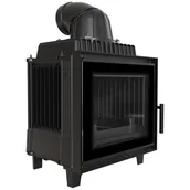 Kominki wolnostojące - Kratki Kominek powietrzny żeliwny FRANEK 10 KW DECO - miniaturka - grafika 1