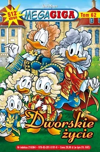 MegaGiga. Tom 1/2024. Dworskie życie - Komiksy dla dzieci - miniaturka - grafika 1