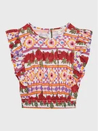 Bluzki damskie - Guess Bluzka J3GH03 WFBN0 Kolorowy Regular Fit - miniaturka - grafika 1