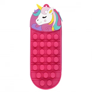 Piórnik silikon 1zamek Unicorn STARPAK - Piórniki - miniaturka - grafika 1