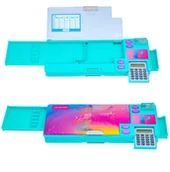 Piórniki - Piórnik z kalkulatorem AstraPen Kitty Ombre Astra - miniaturka - grafika 1