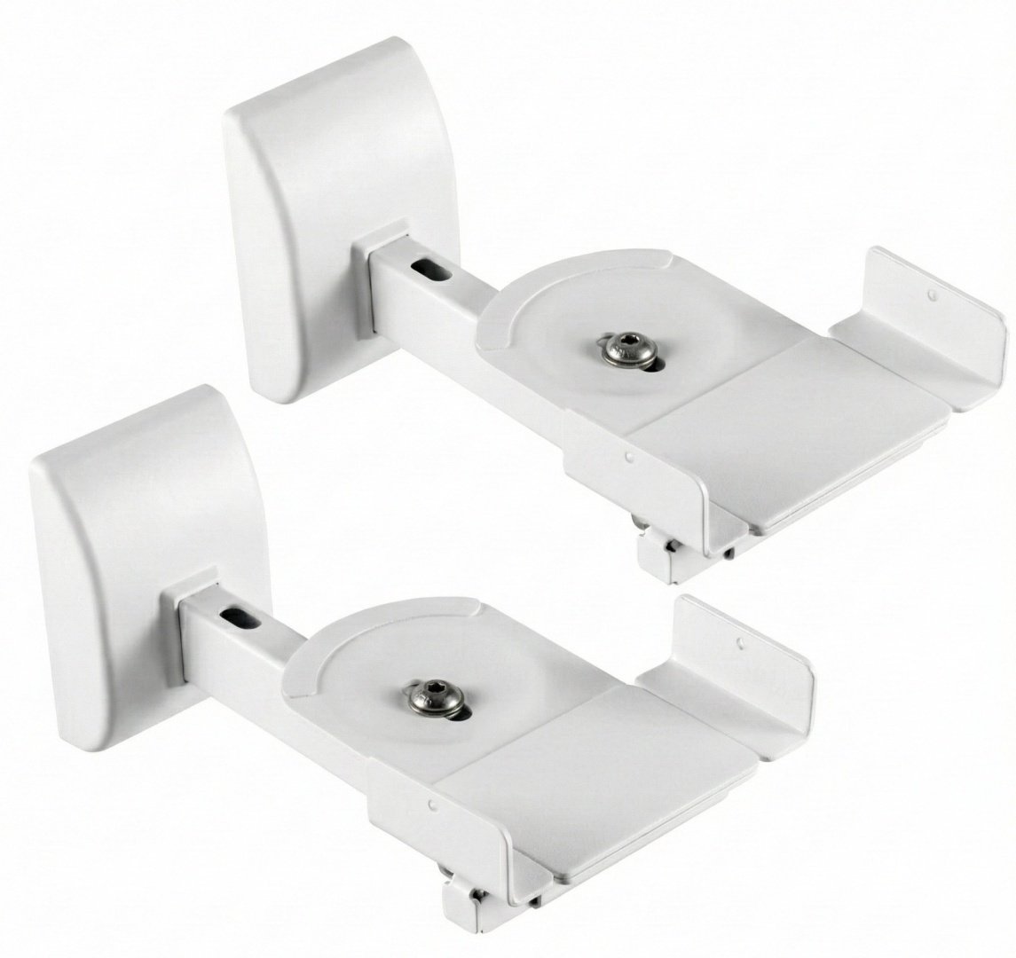 VETOUSON Uchwyt na głośnik ścienny 2szt bialy