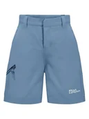 Spodenki damskie - Jack Wolfskin Szorty funkcyjne "Turbulence" w kolorze niebieskim - miniaturka - grafika 1