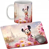 Podkładki pod mysz - Zestaw Kubek + Podkładka - Mysz Mickey Minnie - Prezent Wiele Wzorów + Imię - miniaturka - grafika 1