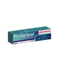 Higiena protez i aparatów ortodontycznych - Feelo Protefeel Klej do protez zębowych ultra mocny 40 g - miniaturka - grafika 1